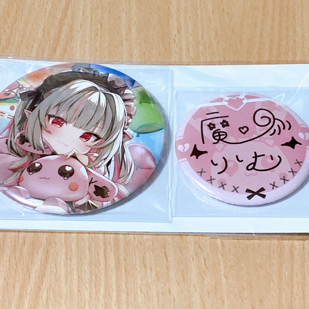Amazon.co.jp: にじ さんじ 誕生日グッズ 魔界ノりりむ缶バッジ